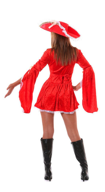 Musketier Kostuum Rood Wit van Fiestas Guirca koop je bij Partywinkel