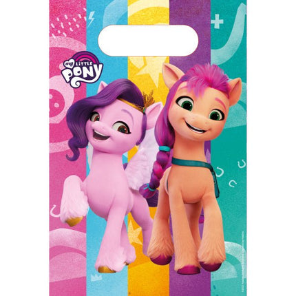 My Little Pony Papier Uitdeelzakjes 8st van Riethmueller koop je bij Partywinkel