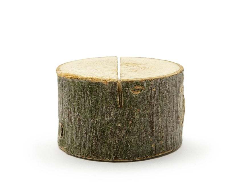 Naamkaarthouders Hout 4cm 6st van Partydeco koop je bij Partywinkel