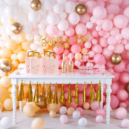 Naamkaartjes Flesje 16cm 6st van Partydeco koop je bij Partywinkel