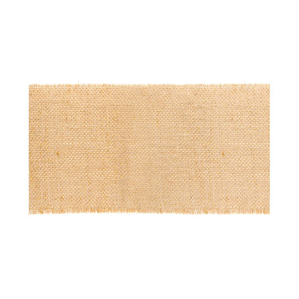 NATUR/GOLDFADEN JUTE-TISCHBAND 10 CM X 5 M