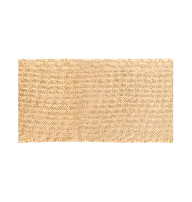 NATUR/GOLDFADEN JUTE-TISCHBAND 10 CM X 5 M