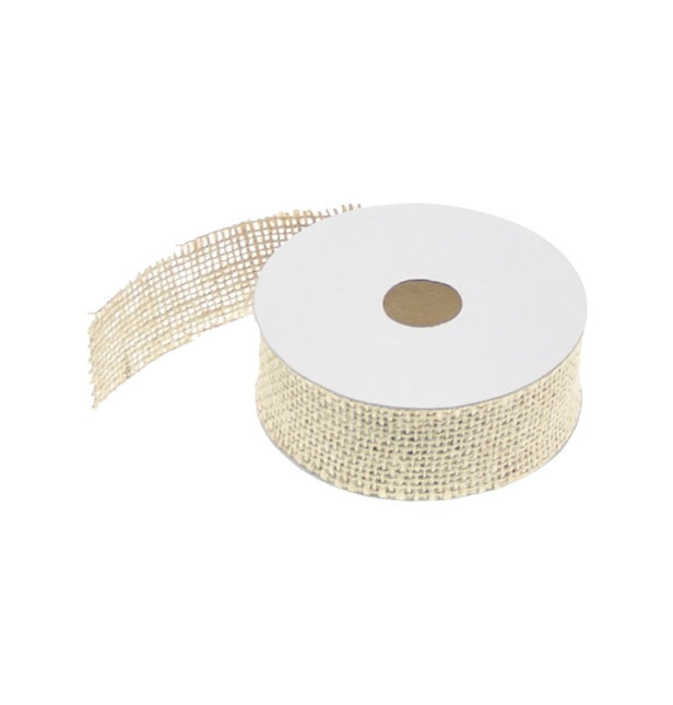 NATÜRLICHES JUTE-TISCHBAND 2,8CM X 5M