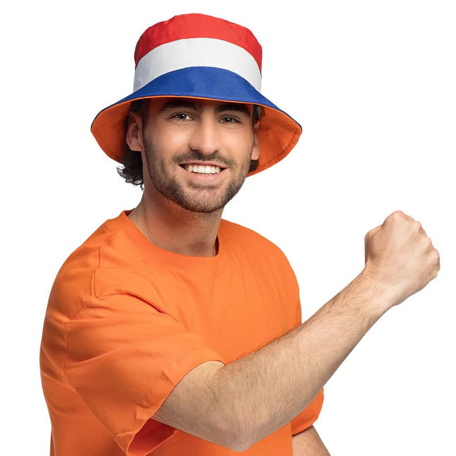 Nederland Bucket Hat 59cm van Boland koop je bij Partywinkel