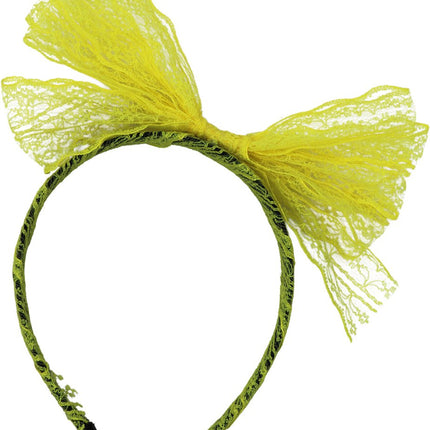 Neon 80S Accessoireset Geel 5 delig van Fiestas Guirca koop je bij Partywinkel