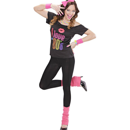 Neon 80S Kostuum Dames - Partywinkel - 8003558988419