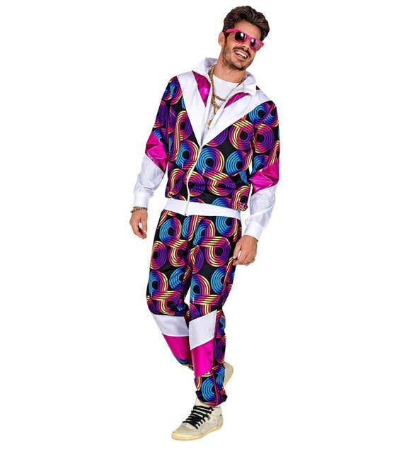 Neon 80S Trainingspak Fout Disco van Widmann koop je bij Partywinkel
