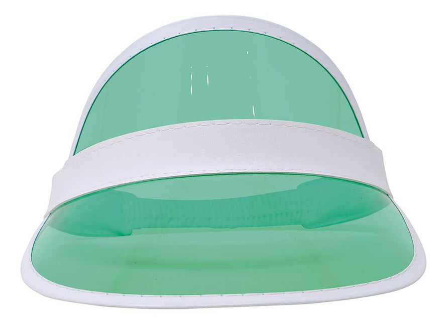 Neon 80S Zonneklep Groen 25cm - Partywinkel - 8434077135792