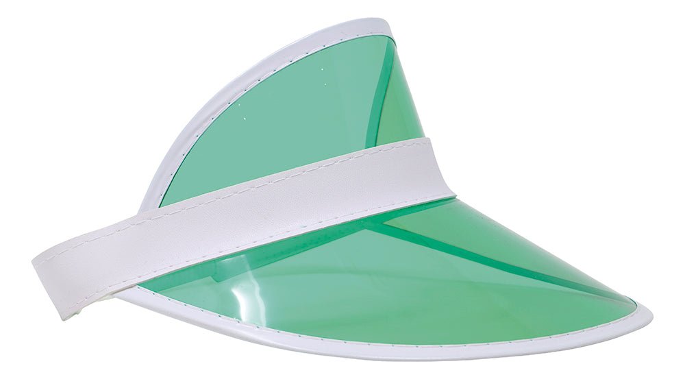 Neon 80S Zonneklep Groen 25cm - Partywinkel - 8434077135792