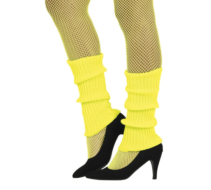 Neon Gele Beenwarmers van Fiestas Guirca koop je bij Partywinkel