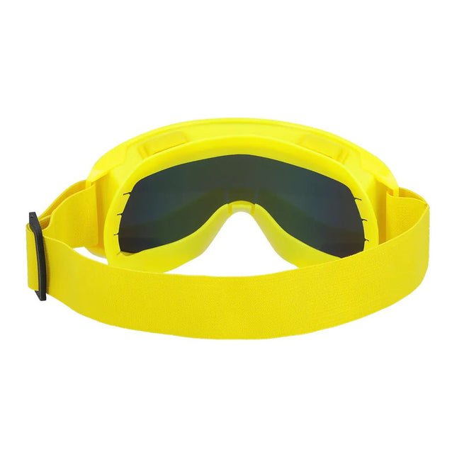 Neon Gele Skibril - Partywinkel - 8712026027030