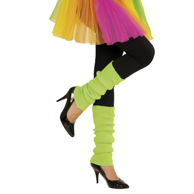 Neon Groene Beenwarmers van Widmann koop je bij Partywinkel