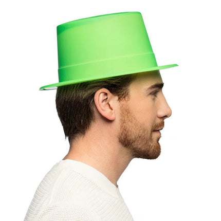 Neon Hoed Groen Topper van Boland koop je bij Partywinkel