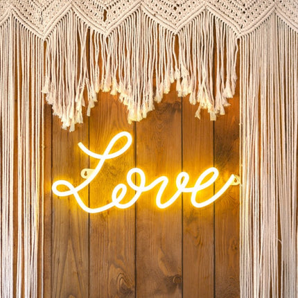 Neon LED - Love, white, 61x27,4 cm - Partywinkel - 5900779132474
