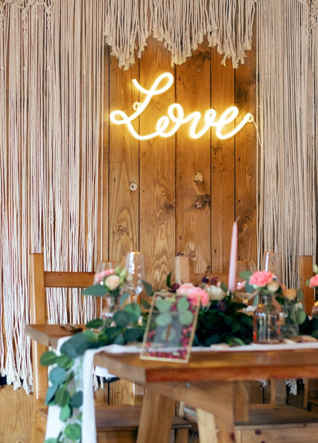 Neon LED - Love, white, 61x27,4 cm - Partywinkel - 5900779132474
