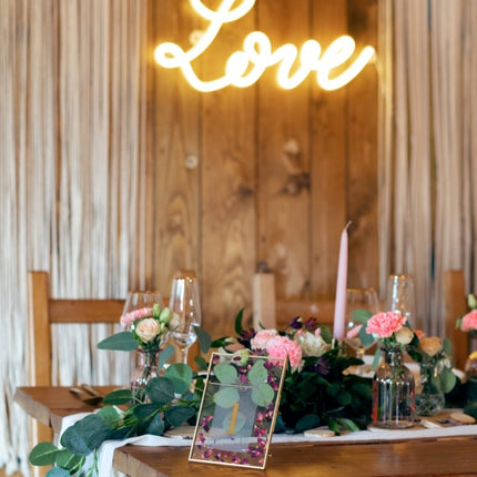 Neon LED - Love, white, 61x27,4 cm - Partywinkel - 5900779132474