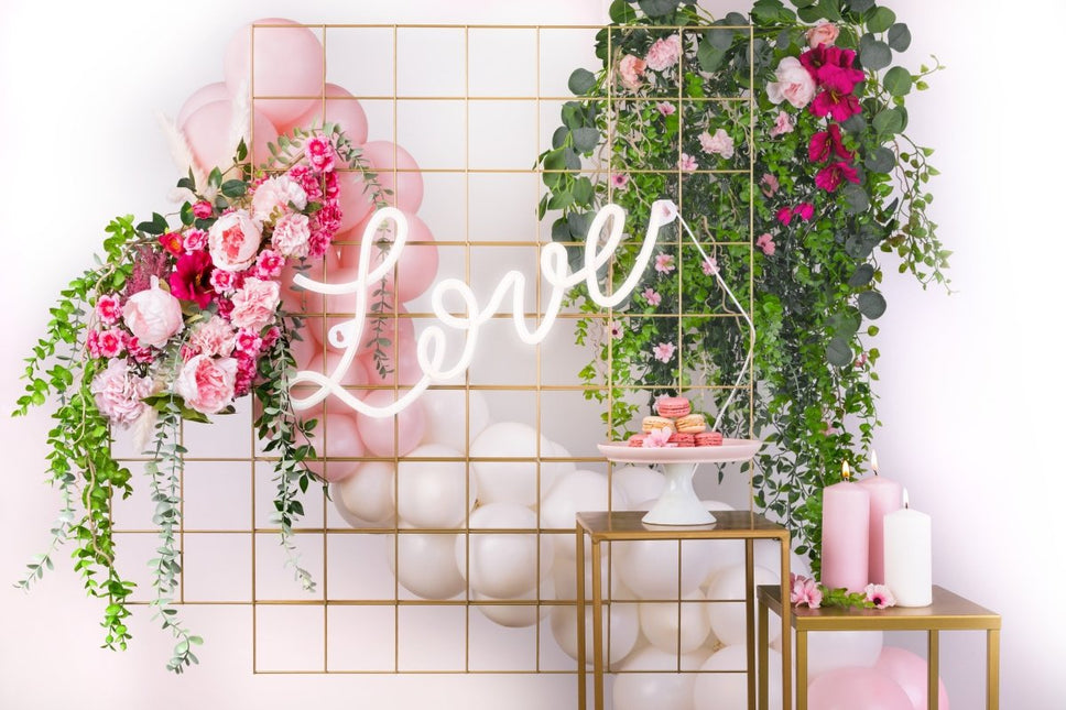 Neon LED - Love, white, 61x27,4 cm - Partywinkel - 5900779132474