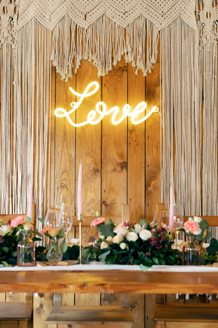 Neon LED - Love, white, 61x27,4 cm - Partywinkel - 5900779132474