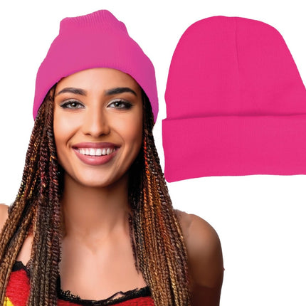 Neon muts roze van Fiestas Guirca koop je bij Partywinkel