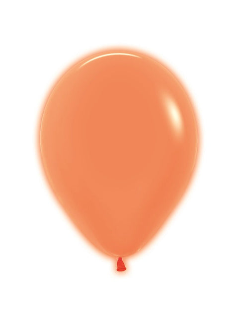 Neon Oranje Ballonnen 23cm 50st van Sempertex koop je bij Partywinkel