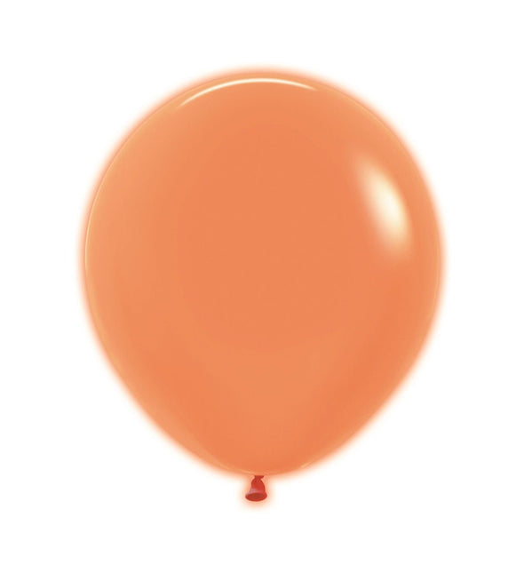 Neon Oranje Ballonnen 45cm 25st van Sempertex koop je bij Partywinkel