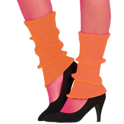 Neon Oranje Beenwarmers van Fiestas Guirca koop je bij Partywinkel