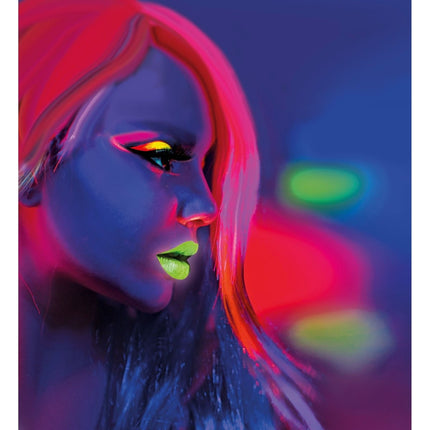 Neon Oranje Lippenstift van Widmann koop je bij Partywinkel