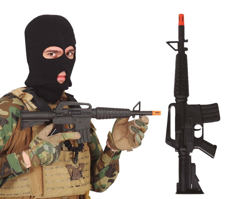 Nep Geweer M16 Soldaat 52cm van Fiestas Guirca koop je bij Partywinkel