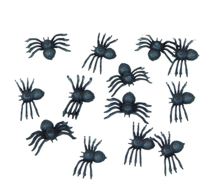 Nep Spinnen 2cm 70st - Partywinkel - 8434077192320