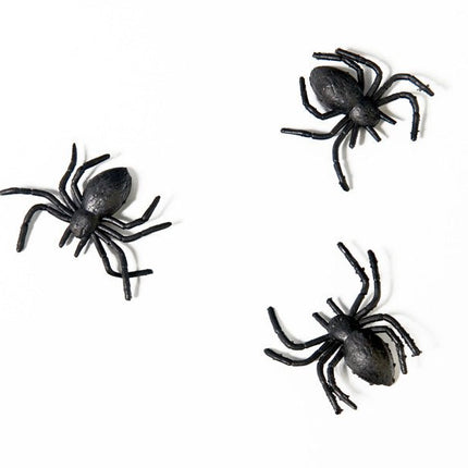 Nep Spinnen 3cm 10st van Partydeco koop je bij Partywinkel