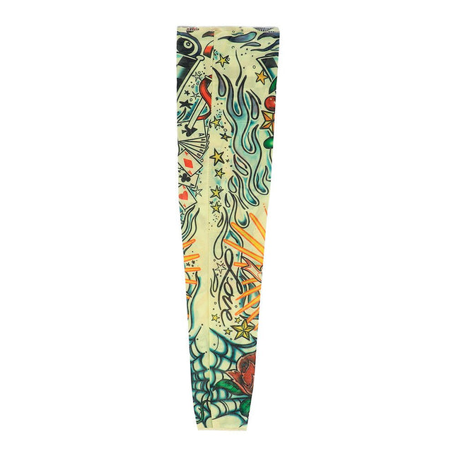 Nep Tattoo Mouw Doodshoofd van Boland koop je bij Partywinkel