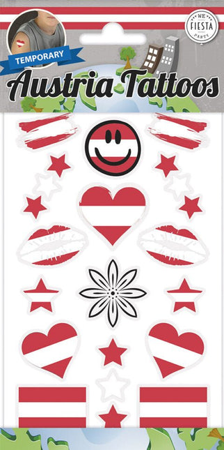 Nep Tattoos Australi‘ van WeFiesta koop je bij Partywinkel