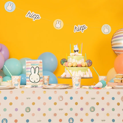 Nijntje Bekers 250ml 8st van Haza Witbaard koop je bij Partywinkel