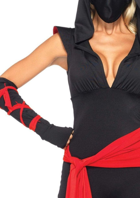 Ninja Catsuit Dames Leg Avenue - Partywinkel - 714718480374