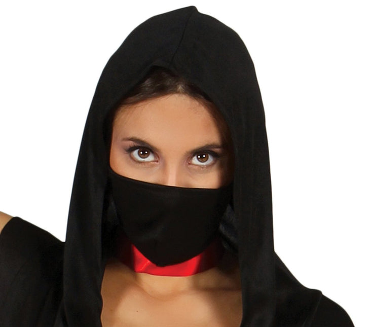 Ninja Kostuum Zwart Dames - Partywinkel - 8434077807934