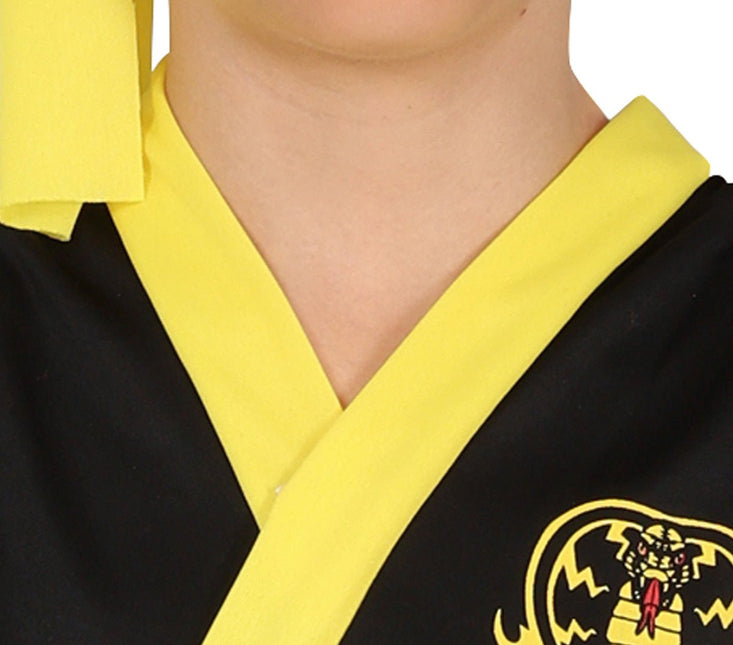 Ninja Kostuum Zwart Geel Jongen van Fiestas Guirca koop je bij Partywinkel