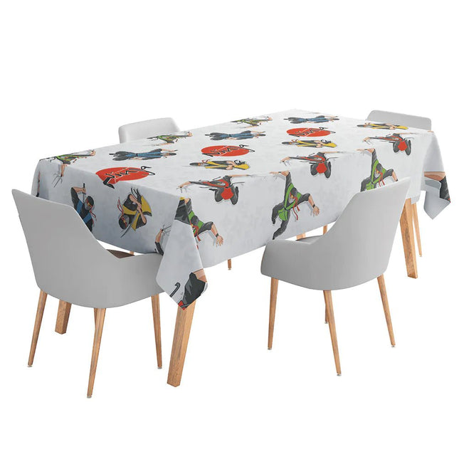 Ninja Tafelkleed 1,8m van Boland koop je bij Partywinkel
