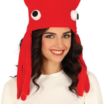 Octopus Hoed 38cm - Partywinkel - 8434077137635