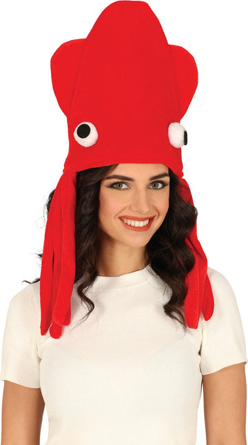Octopus Hoed 38cm - Partywinkel - 8434077137635