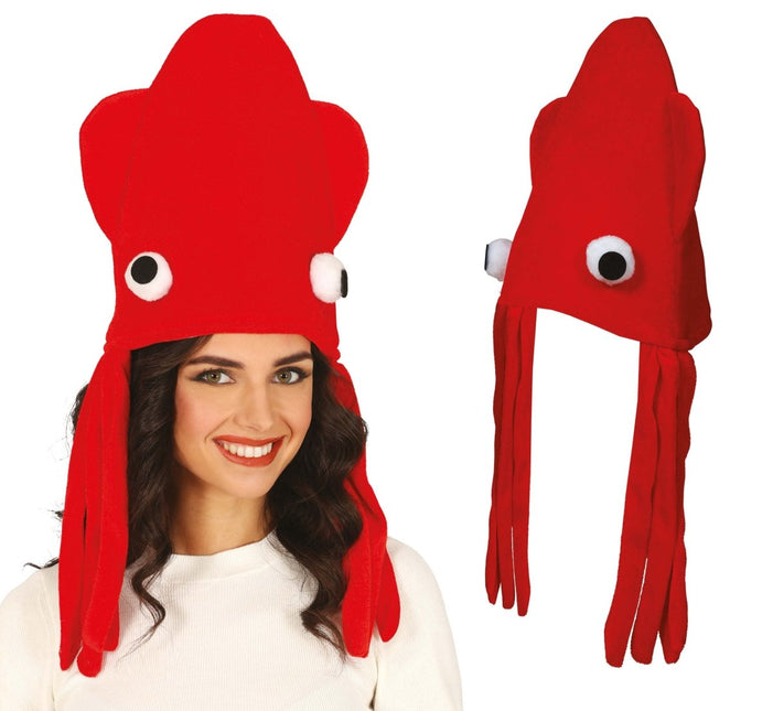 Octopus Hoed 38cm - Partywinkel - 8434077137635