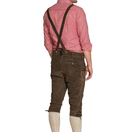 Lederhose Braun Lang Gerlos