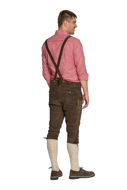 Lederhose Braun Lang Gerlos