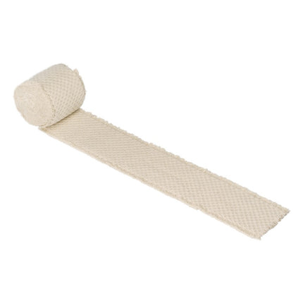 OFF-WHITE AUTHENTISCHES BAUMWOLLBAND 10 CM X 3 M
