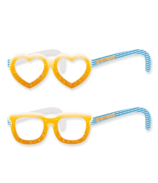 Oktoberfest Bril Papier van Paper Dreams koop je bij Partywinkel