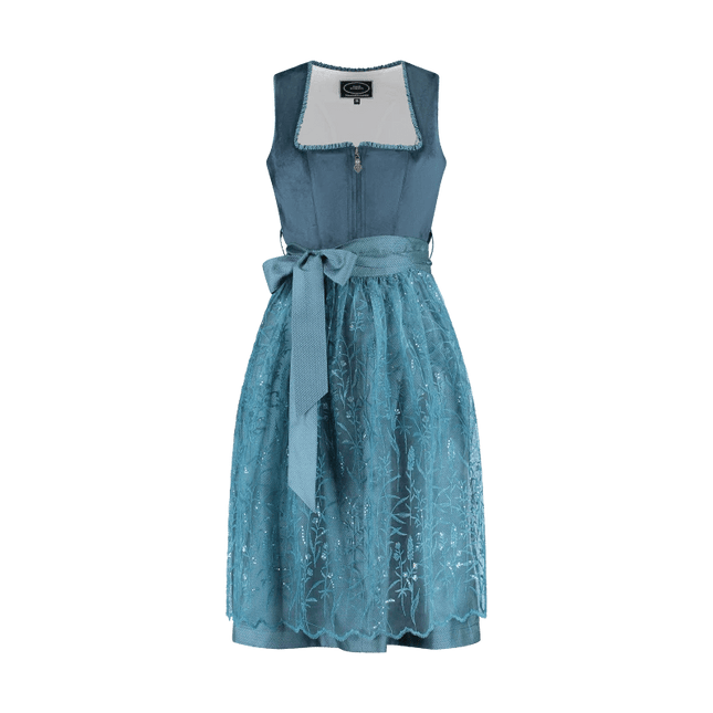 Oktoberfest Dirndl Jurk Petrol van Haus Huberts koop je bij Partywinkel