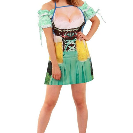 Oktoberfest Dirndl Schort Vrouw van PartyXplosion koop je bij Partywinkel