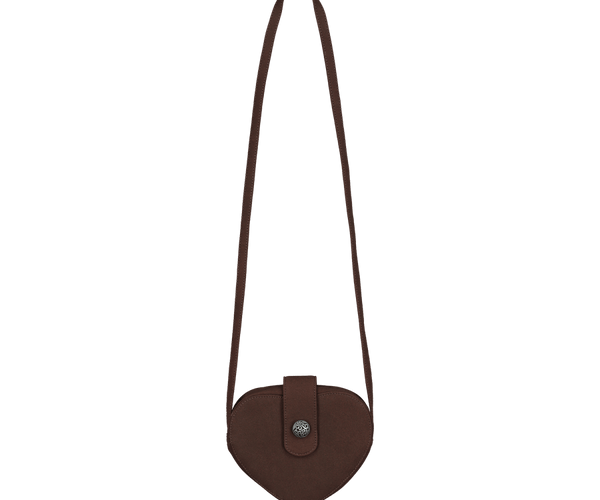 Oktoberfest Tasche braun Damen in Herzform