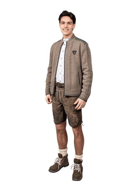 Oktoberfest Vest Bruin van Haus Huberts koop je bij Partywinkel