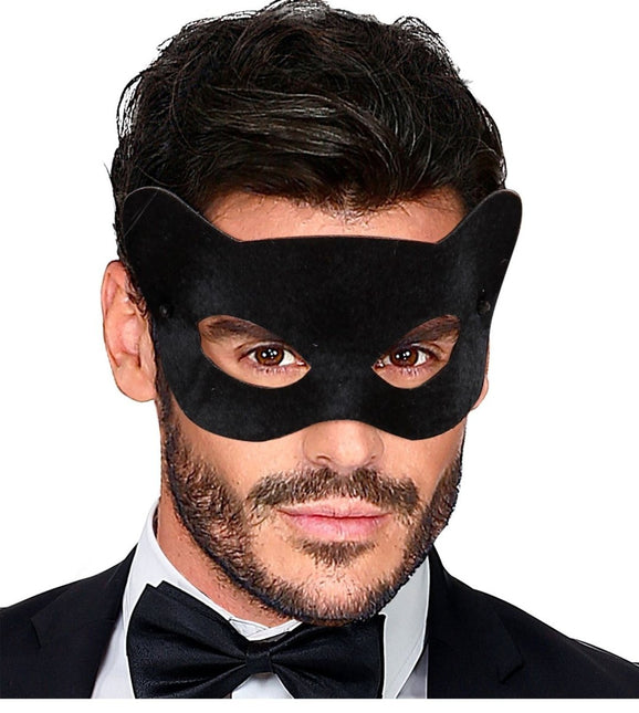 Oogmasker Kat Zwart van Widmann koop je bij Partywinkel