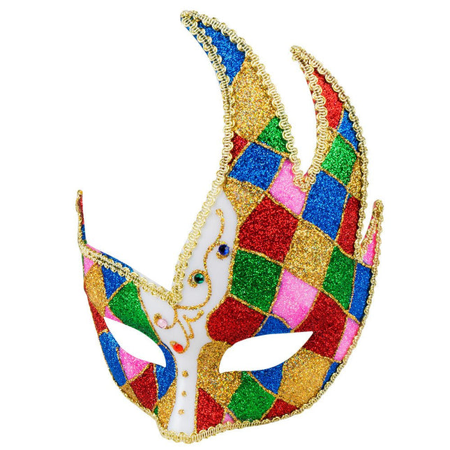 Oogmasker Venice Jester van Boland koop je bij Partywinkel